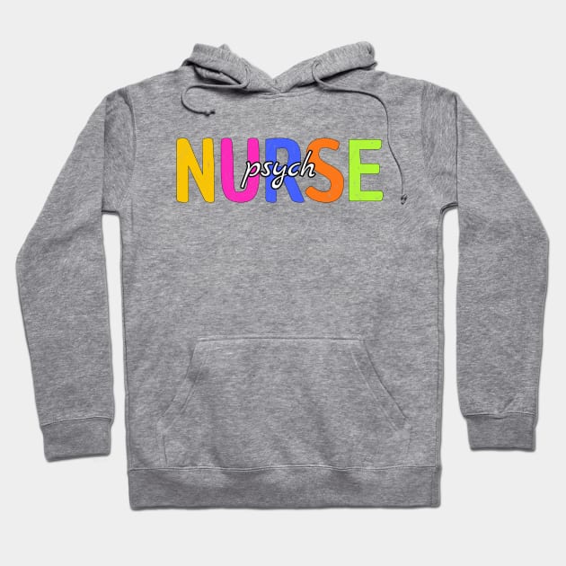 Funny Nurse Psych Hoodie by Brono